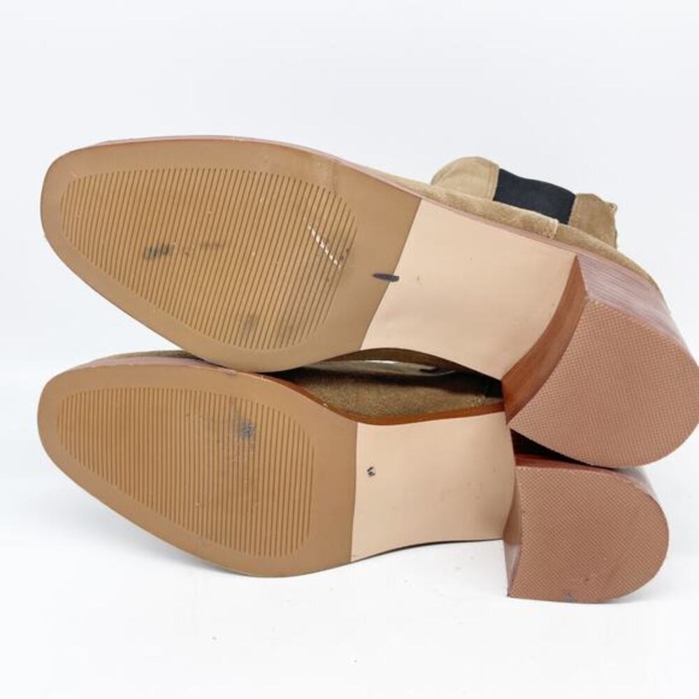 Steve Madden Women's Rhiannon Chelsea Boot Cognac Suede Size 7M - Picture 7 of 13